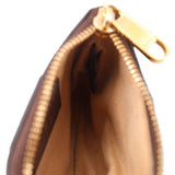 GUCCI OPHIDIA ZIP KEY POUCHES TAN