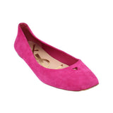 YSL SUEDE FLATS PINK 40.5 EU / 10 US