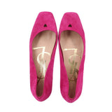 YSL SUEDE FLATS PINK 40.5 EU / 10 US