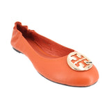 TORY BURCH LEATHER FLATS ORANGE 41 EU | 10 US