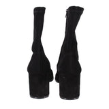 CHRISTIAN LOUBOUTIN STRETCHADOXA BOOTS BLACK 37.5 EU | 7 US