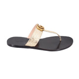 GUCCI MARMONT SANDALS GOLD 36.5 EU | 6.5 US