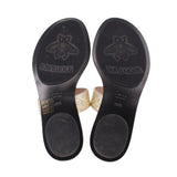 GUCCI MARMONT SANDALS GOLD 36.5 EU | 6.5 US