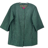 WORTH TEXTURED JACKETS GREEN M