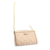 GUCCI GG MATELASSÉ FRAME TOP SHOULDER BAGS NUDE