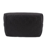 GUCCI EMBLEM SMALL BUCKET CROSSBODYS BLACK