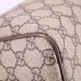 GUCCI OPHIDIA BOSTON CROSSBODYS BROWN/WEB