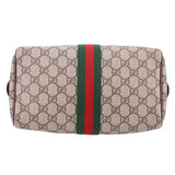 GUCCI OPHIDIA BOSTON CROSSBODYS BROWN/WEB