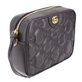 GUCCI SMALL MATELASSE CROSSBODYS BLACK