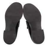 PRADA TRIANGLE LOGO LOAFERS BLACK 39 EU | 9 US