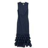 DION LEE SLEEVELESS DRESSES NAVY S | 2