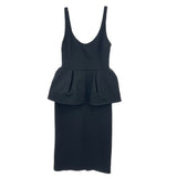 CUSHNIE SLEEVELESS DRESSES BLACK S | 4