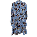 MARNI LONG SLEEVE DRESSES BLUE S