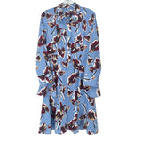 MARNI LONG SLEEVE DRESSES BLUE S