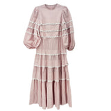 ANNA MASON LONG DRESSES PINK S / M