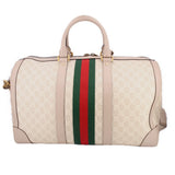 GUCCI GG SUPREME DUFFLE TRAVEL BEIGE