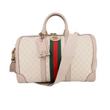 GUCCI GG SUPREME DUFFLE TRAVEL BEIGE