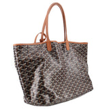 GOYARD ST. LOUIS W/ POUCH MM TOTES BLACK