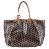GOYARD ST. LOUIS W/ POUCH MM TOTES BLACK