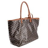 GOYARD ST. LOUIS W/ POUCH MM TOTES BLACK