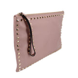 VALENTINO ROCKSTUD POUCHES MAUVE