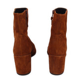 STUART WEITZMAN NOTAZZIE ANKLE BOOTIES AMARETTO 8.5 US