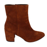 STUART WEITZMAN NOTAZZIE ANKLE BOOTIES AMARETTO 8.5 US