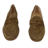J MCLAUGHLIN CONCETTA SUEDE LOAFERS TAUPE 7 US
