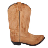 SMOKY MOUNTAIN COWBOY BOOTS TAN 9 US