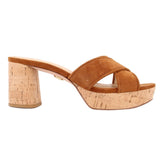 VERONICA BEARD HEELED SANDALS BROWN 7.5 US