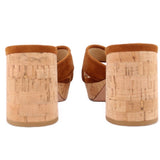 VERONICA BEARD HEELED SANDALS BROWN 7.5 US