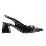 JEFFREY CAMPBELL NAKITA PATENT LEATHER HEELS BLACK 10 US