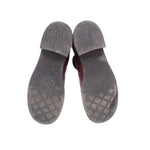 CHANEL quilted bootie outsole bottoms with tread and CC marks
