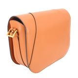 VERSACE VIRTUS FLAP CROSSBODYS BROWN