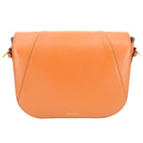 VERSACE VIRTUS FLAP CROSSBODYS BROWN