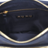 MIU MIU POCKET SHOULDER BAGS BLACK