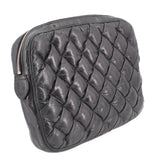 BALENCIAGA QUILTED POUCHES BLACK