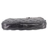 BALENCIAGA QUILTED POUCHES BLACK