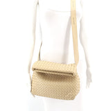 BOTTEGA VENETA THE FOLD CROSSBODYS BEIGE