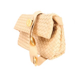 BOTTEGA VENETA THE FOLD CROSSBODYS BEIGE