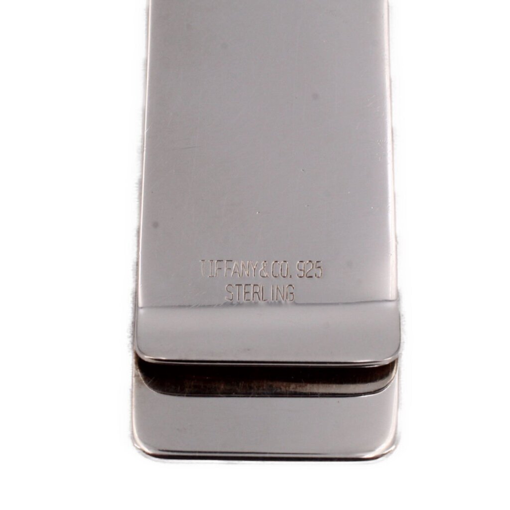 Tiffany & Co sterling 925 money clip with engraved maker mark