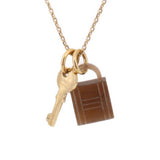 HERMES AMULETTE PADLOCK NECKLACES