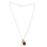 HERMES AMULETTE PADLOCK NECKLACES