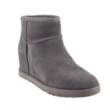 UGG HEELED BOOTIES GRAY 9 US