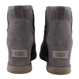 UGG HEELED BOOTIES GRAY 9 US