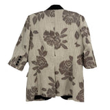 SMYTHE SPARKLE PRINT BLAZERS CREAM S