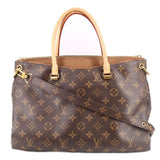 LOUIS VUITTON PALLAS MM SATCHELS MONOGRAM
