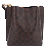 COACH MOLLIE BUCKET CROSSBODYS BROWN