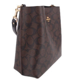 COACH MOLLIE BUCKET CROSSBODYS BROWN