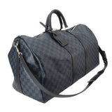 LOUIS VUITTON KEEPALL BAND 55 TRAVEL BLUE